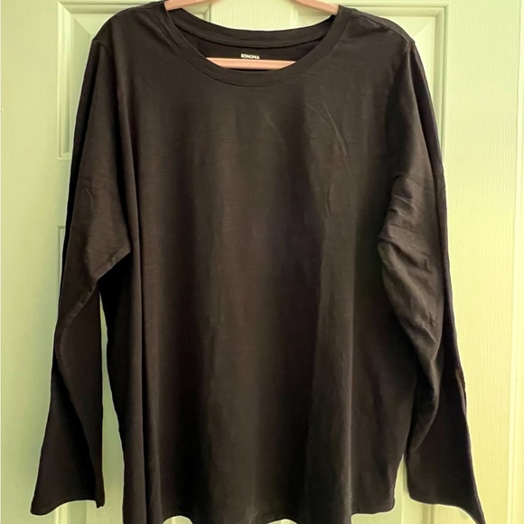 Sonoma Tops - Sonoma crew neck long sleeve in size 1X. 100% cotton